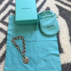 Tiffany heart bracelet